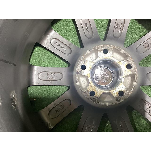 70%溝有。ENKEI SMACK スマック社外ホイール17インチ×7J＋48 ENKEI（エンケイ） SMACK 17インチアルミホイール 7J ＋48 5H PCD114.3