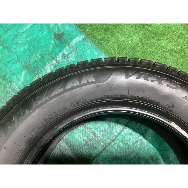 ブリザック VRX3 BS ブリヂストン 175/65R14 2021年製 冬タイヤ 