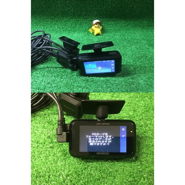 ケンウッド KENWOOD DRV-MR740 前後2カメラ ドライブレコーダー 2019年