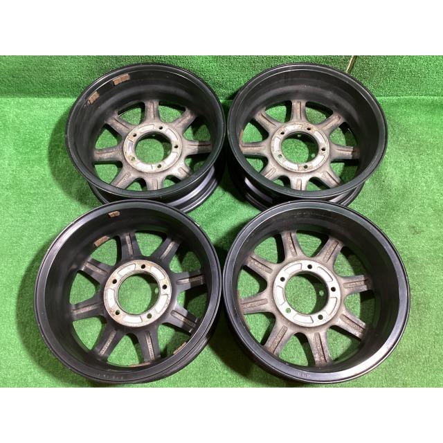 マナレイ 16インチアルミホイール 5.5J ＋22 5H PCD139.7 4本セット K0