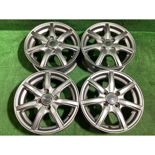 MILLOUSアルミホイール14インチ YFC MILLOUS 14インチアルミホイール 5J ＋42 4H PCD100 4本セット I1