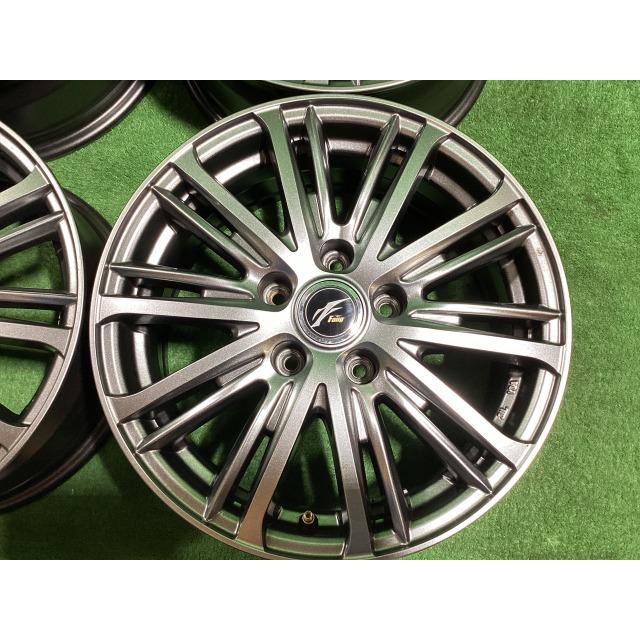 weds Fang 16インチアルミホイール 6.5J ＋47 5H PCD114.3 4本セット H1-2 EMの画像
