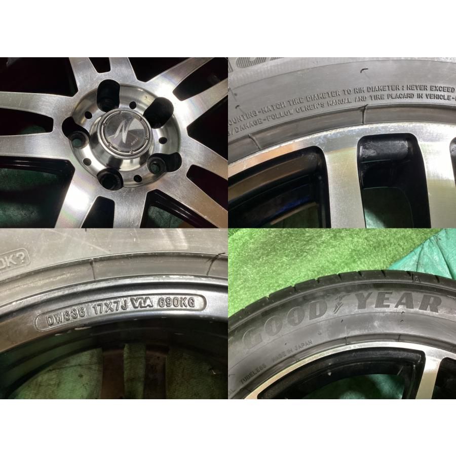 グッドイヤー（GOODYEAR） エンケイ ZOLF 17x7JJ +53 5H PCD114.3 RVF