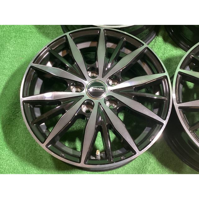 イエローハット F Direction WF10 15インチアルミホイール 6J ＋45 5H