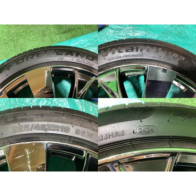 RAYS RAYS VERSUS STRATAGIA SCUDO 19x8JJ +45 5H PCD114.3 フォース