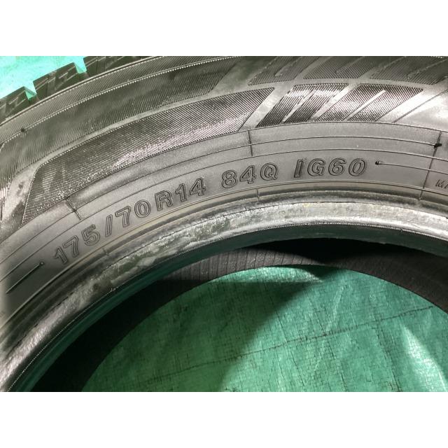 【製造23年】スタッドレス 175 70 R14 YOKOHAMA IG60 YOKOHAMA iceGUARD IG60 175/70R14 84Q | タイヤの通販 販売と交換