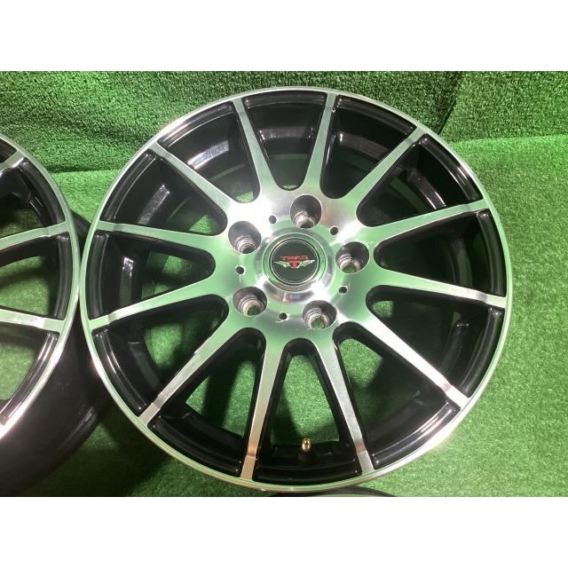 15インチホイール　4本　TEAD 5スポーク WEDS（ウェッズ） weds TEAD 15インチアルミホイール 6J ＋43 5H