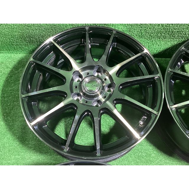 YFC LAYCEA レイシア 社外ホイール 4本 16インチ 6.5J5HPCD114.3+38 アルファード ヴェルファイア等　(SHE003) YFC GAB 16インチアルミホイール 6.5J ＋38 5H PCD114.3 4本セット H2