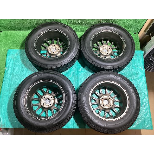 アイスガード 6 マナレイ 14x5.5JJ +38 4H PCD100 ヨコハマ iG60 185