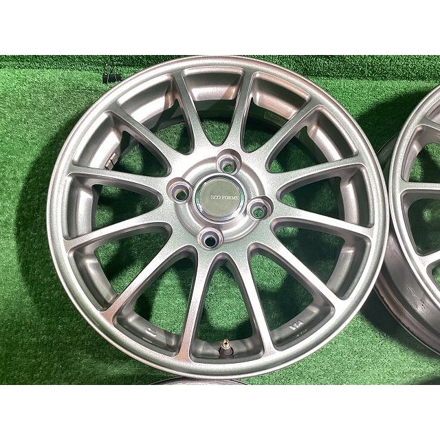 ECO FORME BS 15インチアルミホイール 4.5J ＋47 4H PCD100 4本セット