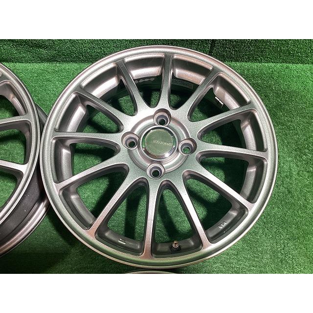 ECO FORME BS 15インチアルミホイール 4.5J ＋47 4H PCD100 4本セット