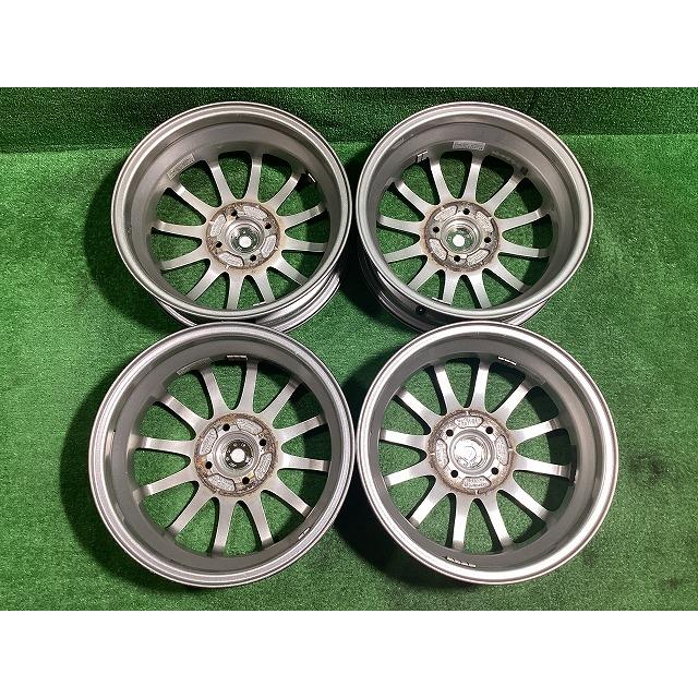 ECO FORME BS 15インチアルミホイール 4.5J ＋47 4H PCD100 4本セット 