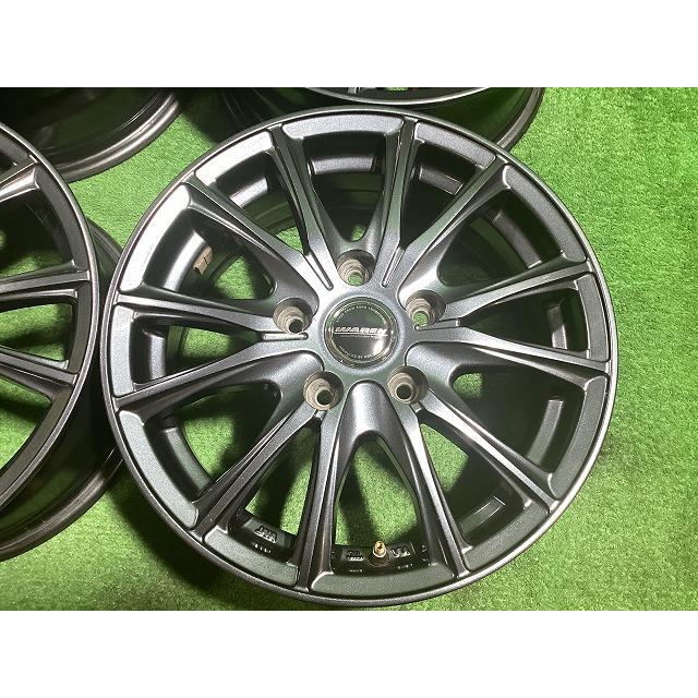 (バリ溝) HOT STUFF Exceederホイール15インチ6J+53 HOT STUFF（ホットスタッフ） HOT STUFF WAREN 15インチアルミホイール