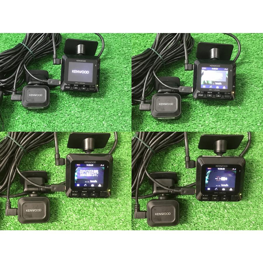 ケンウッド KEMWOOD DRV-MR450 ドライブレコーダー 前後2カメラ YS12