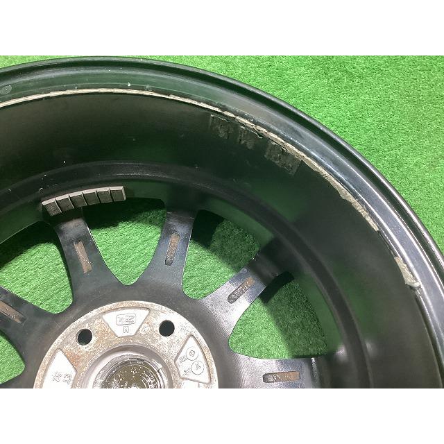 DOS 15×6J　5穴PCD114.3　IN値45 （4本） 中古品4枚セット】BADX DOS 15インチ 6.0JJ+45/5穴 PCD114.3 セレナ