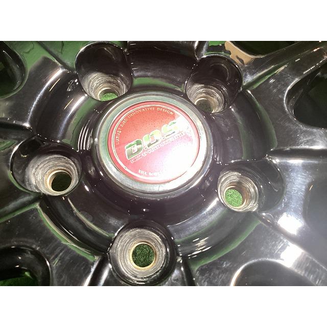 BADX DOS 15インチアルミホイール 6J ＋52 5H PCD114.3 4本セット Q1-2