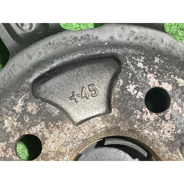 ラパン スズキ純正 HE21S 13インチアルミホイール 4J ＋45 4H PCD100 4