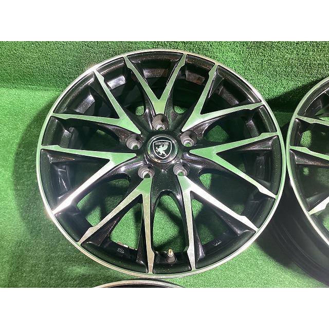 メーカー不明 BROOK 17インチアルミホイール 6.5J ＋53 5H PCD114.3 4