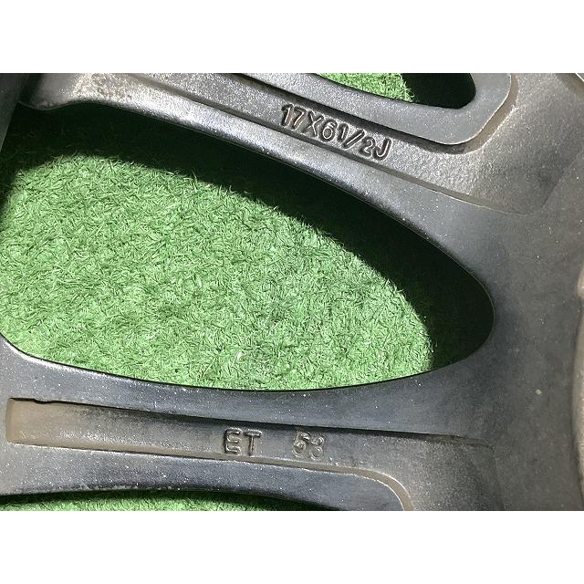 メーカー不明 BROOK 17インチアルミホイール 6.5J ＋53 5H PCD114.3 4