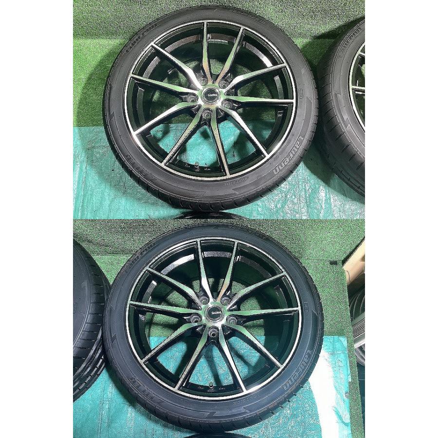 ホットスタッフ 18x7.5JJ +55 5H PCD114.3 ラウフェン 225/45ZR18 24年 