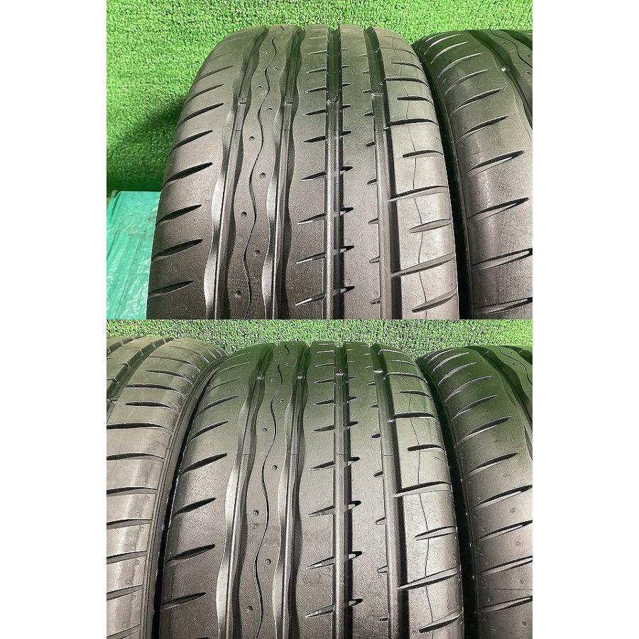 ホットスタッフ 18x7.5JJ +55 5H PCD114.3 ラウフェン 225/45ZR18 24年