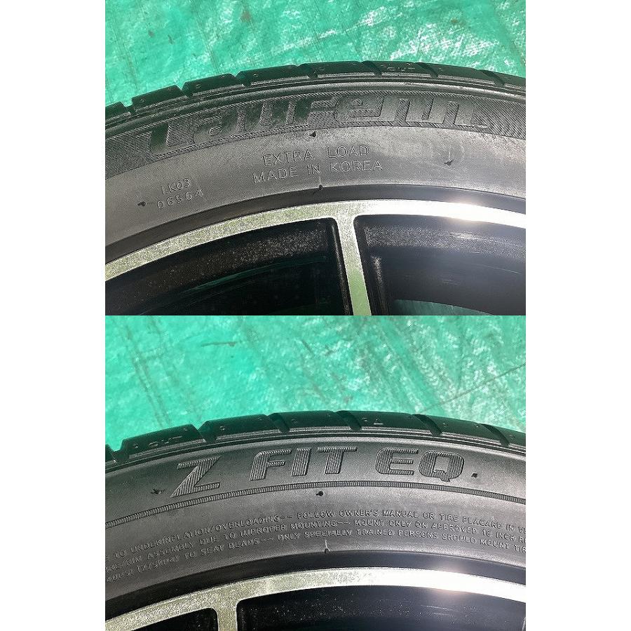 ホットスタッフ 18x7.5JJ +55 5H PCD114.3 ラウフェン 225/45ZR18 24年