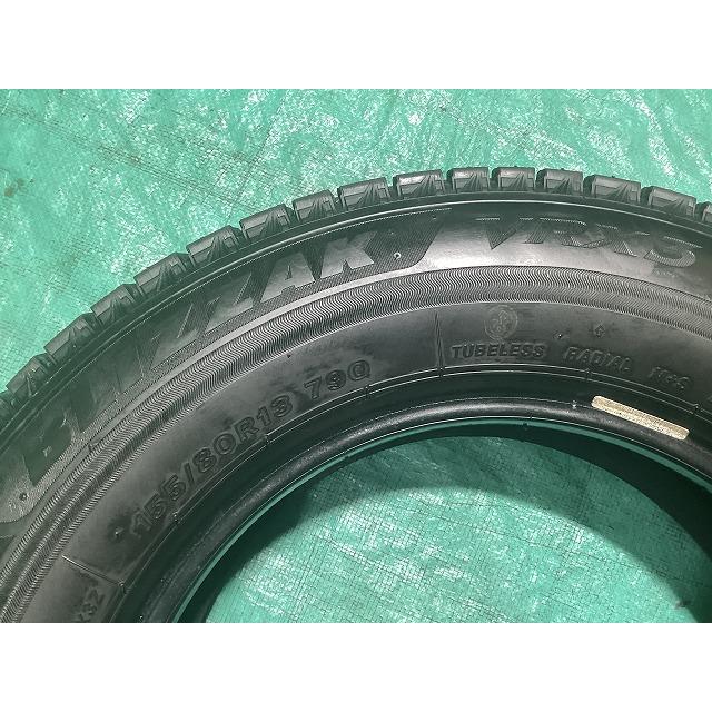 ブリザック VRX3 ブリヂストン BS VRX3 155/80R13 2022年製 冬タイヤ