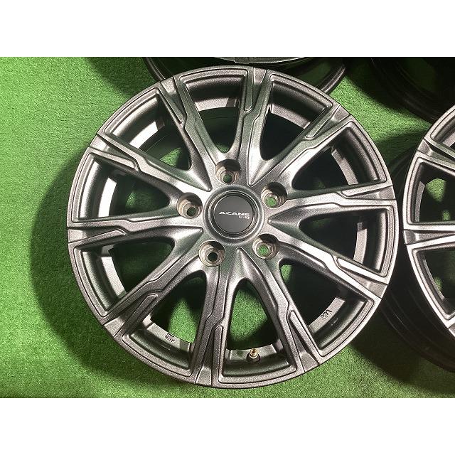 TOPY 15インチアルミホイール 6J ＋53 5H PCD114.3 4本セット G3-1 EMの画像