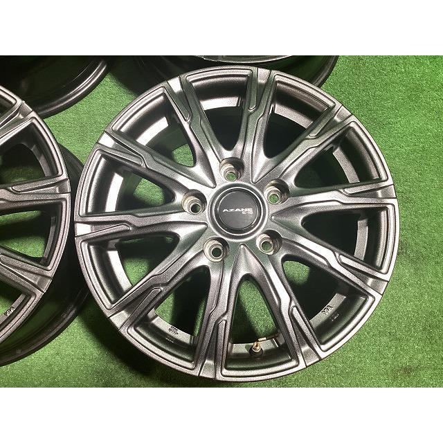 TOPY 15インチアルミホイール 6J ＋53 5H PCD114.3 4本セット G3-1 EMの画像