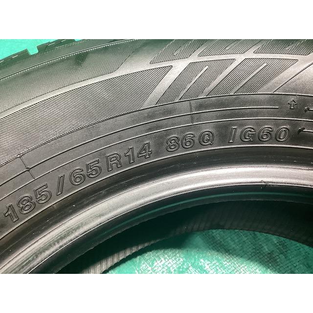 アイスガード 6 YOKOHAMA ヨコハマ IG60 185/65R14 2022年製 冬タイヤ