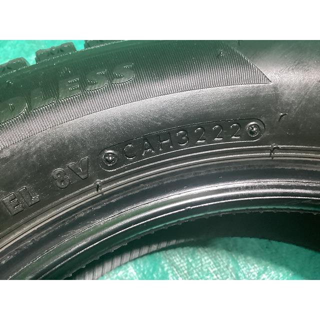 ブリザック VRX2 BS 155/65R14 2022年製 冬タイヤ スタッドレスタイヤ 