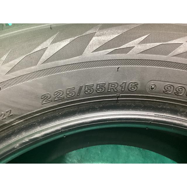 ブリザック VRX2 BS ブリヂストン 225/55R16 2017年製 冬タイヤ 