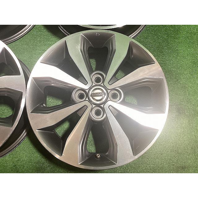 ニッサン純正 B21Aデイズルークス 15インチアルミホイール 4.5J ＋46 4H PCD100 4本セット L3-2 EMの画像