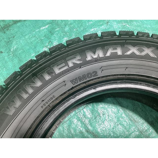 DUNLOP ダンロップ WM02 155/70R12 2023年製 冬タイヤ スタッドレスタイヤ 4本セット NB6-1 EMの画像