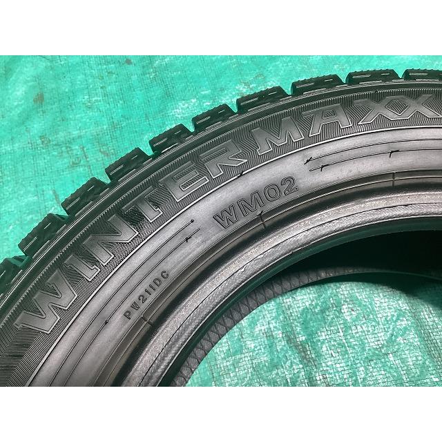 DUNLOP ダンロップ WM02 155/65R13 2023年製 冬タイヤ スタッドレスタイヤ 4本セット A4-1 GSの画像