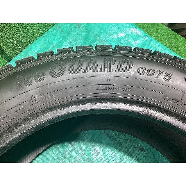 YOKOHAMA GO75 275/55R20 2022年製 冬タイヤ スタッドレスタイヤ 4本セット H1 EMの画像