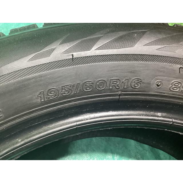 ブリザック VRX3 ブリヂストン BS VRX2 195/60R16 2022年製 冬タイヤ