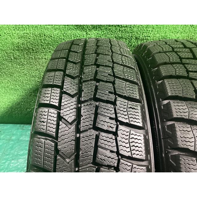 DUNLOP WM02 155/65R13 2023年製 冬タイヤ スタッドレスタイヤ 4本セット A4-2 EMの画像