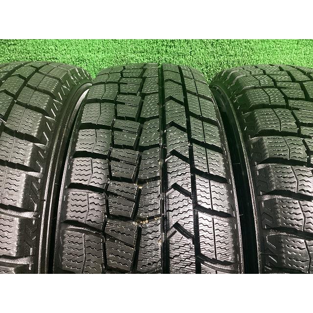 DUNLOP WM02 155/65R13 2023年製 冬タイヤ スタッドレスタイヤ 4本セット A4-2 EMの画像