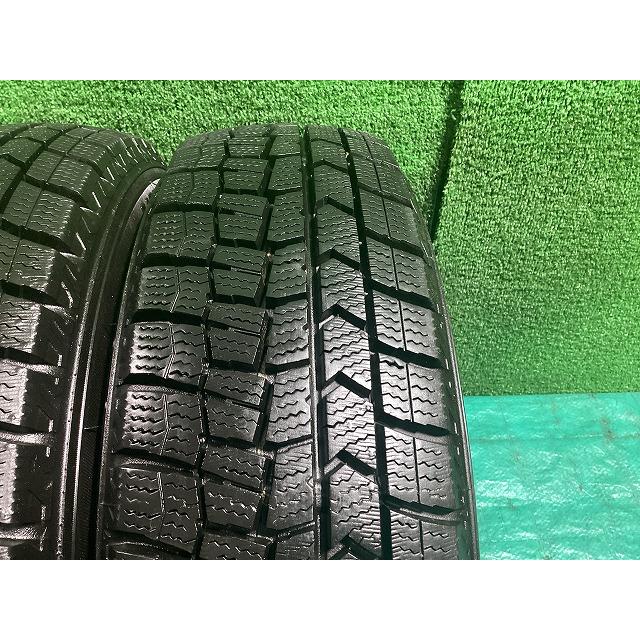 DUNLOP WM02 155/65R13 2023年製 冬タイヤ スタッドレスタイヤ 4本セット A4-2 EMの画像