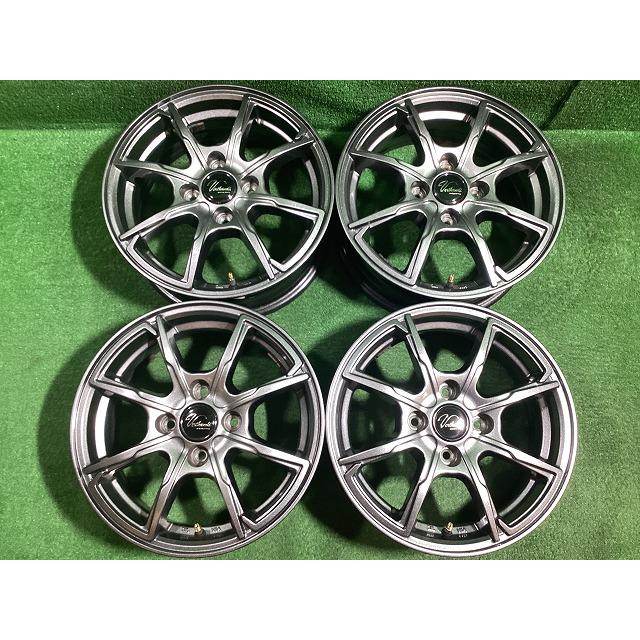 希少品　ビレット風　14インチ ダイハツ純正オプション　アルミホイール 4本セット ダイハツ（DAIHATSU） 新品アルミホイール 4本セット 14インチ軽