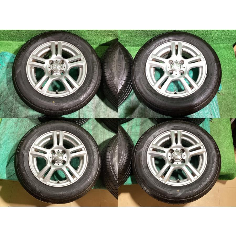 Efficient Grip weds JOKER 14x5.5JJ +38 4H PCD100 グッドイヤー EG01 