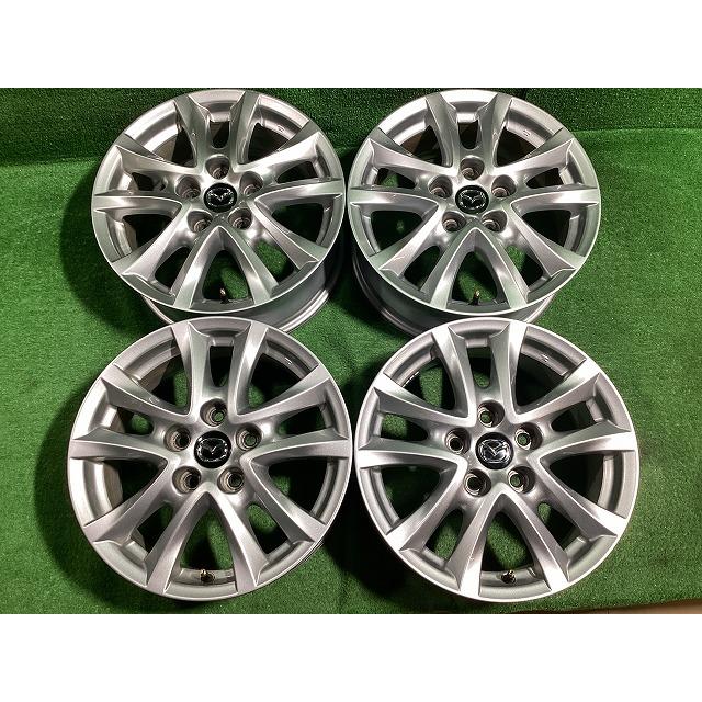 アクセラ BM系アクセラ マツダ純正 16インチアルミホイール 6.5J ＋50