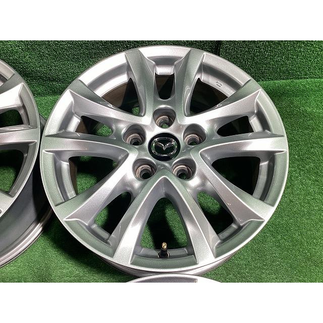 アクセラスポーツ　純正16インチ　ナット付き アクセラ BM系アクセラ マツダ純正 16インチアルミホイール 6.5J ＋50