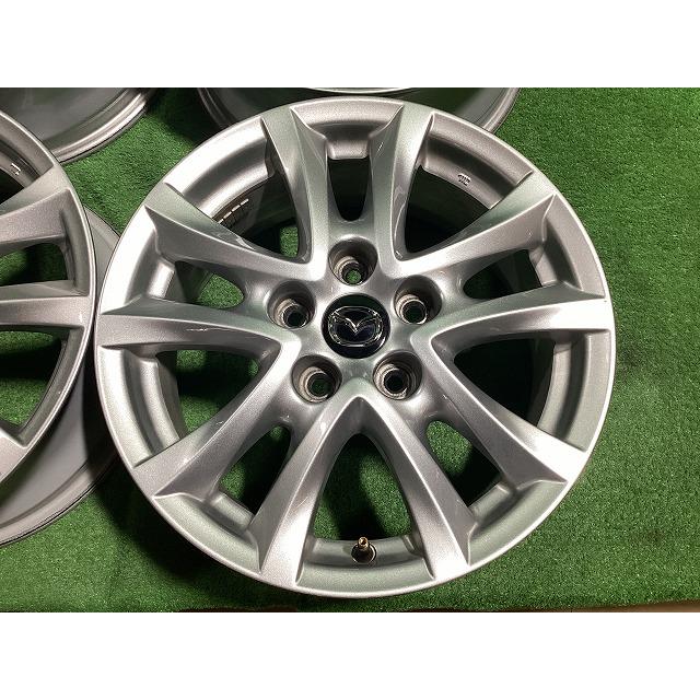 アクセラ BM系アクセラ マツダ純正 16インチアルミホイール 6.5J ＋50 
