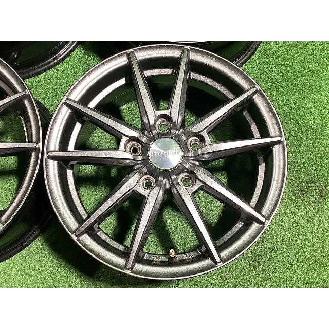 トレジャーワンカンパニー 15インチアルミホイール 6J ＋53 5H PCD114.3 4本セット G2-4 EMの画像