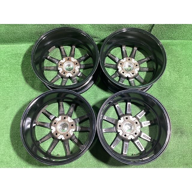 トレジャーワンカンパニー 15インチアルミホイール 6J ＋53 5H PCD114.3 4本セット G2-4 EMの画像