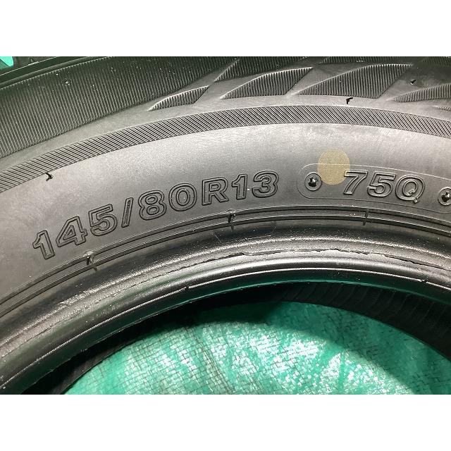 BS ブリヂストン VRX2 145/80R13 2022年製 冬タイヤ スタッドレスタイヤ 4本セット A1-1 EMの画像
