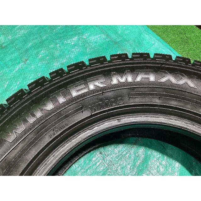 DUNLOP ダンロップ WM02 155/70R12 2023年製 冬タイヤ スタッドレスタイヤ 4本セット A7-3 GSの画像