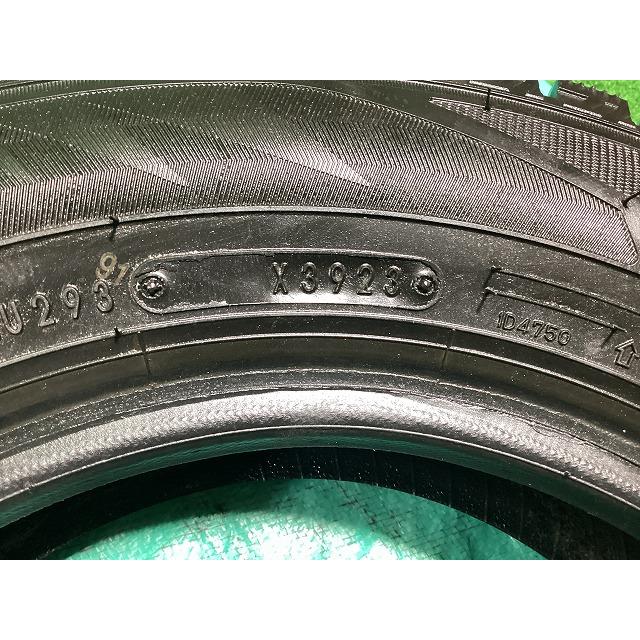 DUNLOP ダンロップ WM02 155/70R12 2023年製 冬タイヤ スタッドレスタイヤ 4本セット A7-3 GSの画像